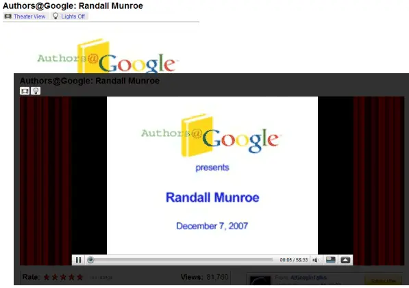 YouTube añade la funcionalidad “Theater View”
