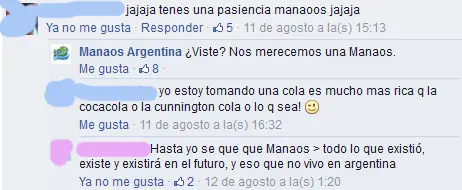 Manaos y la creatividad de su CM