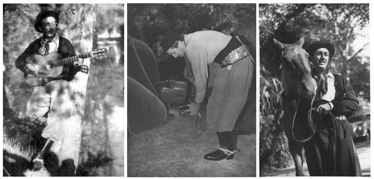 Cuando Walt Disney se vistió de Gaucho