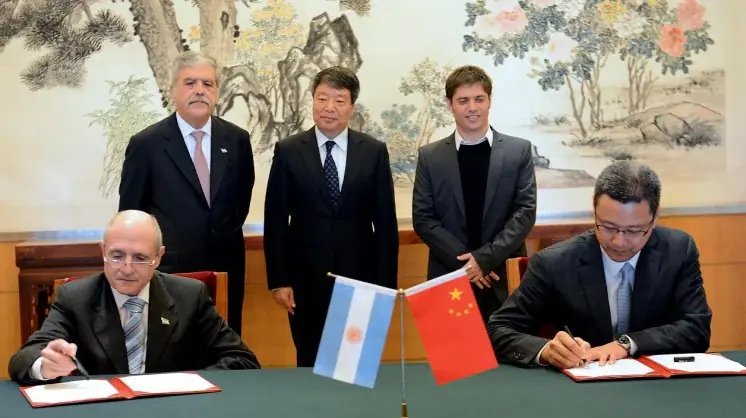 Kicillof ya se gasto el swap China