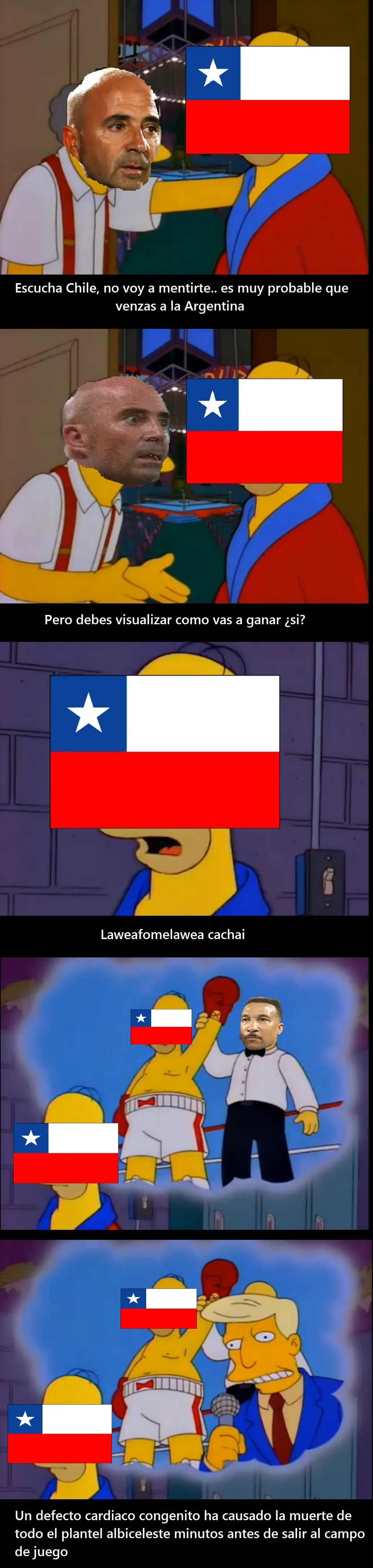 Argentina Tattum vs Chile Simpson: La Venganza