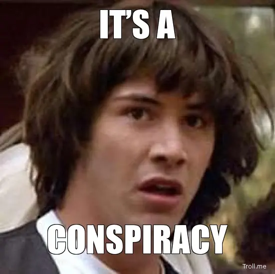 it's a conspiracy: En Septiembre vuela todo a la mierda