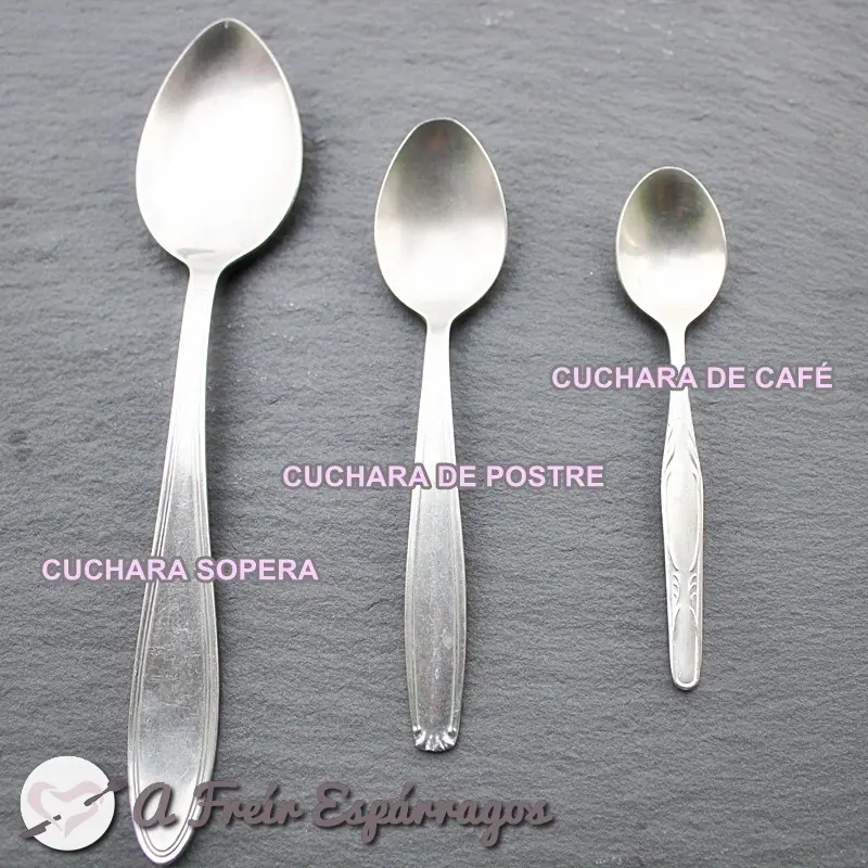 Cucharada Sopera, De postre o de Café