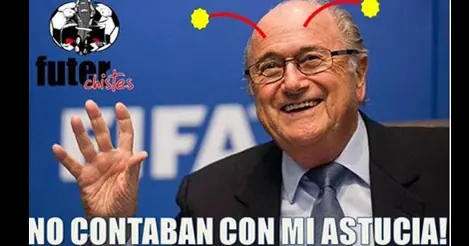 Blatter habló drogado y te lo muestro.