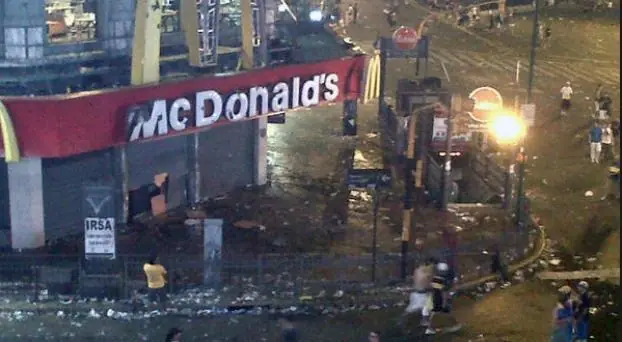 12D el dia mas violento del año en la argentina