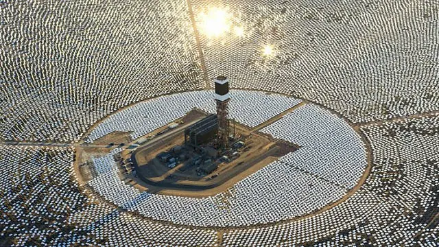la planta de energía solar mas grande del mundo