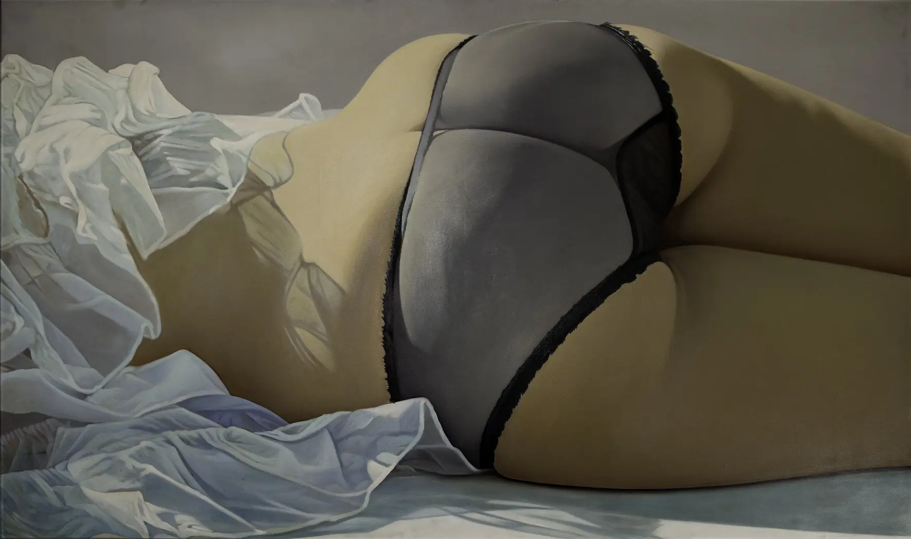Tributo al trasero femenino... la pintura de John Kacere Tributo al trasero femenino... la pintura de John Kacere