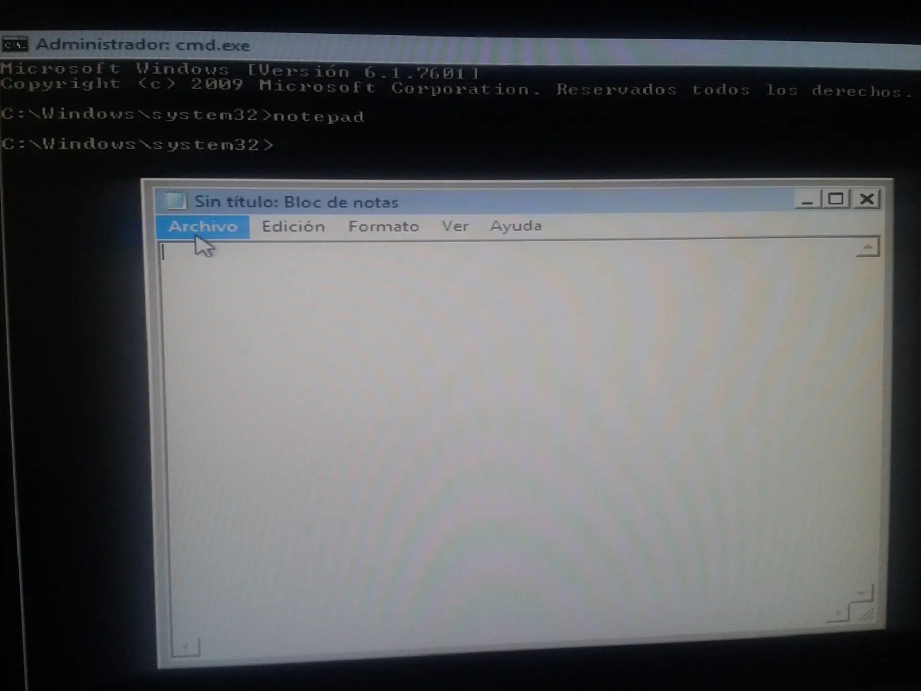 se reinicia la PC