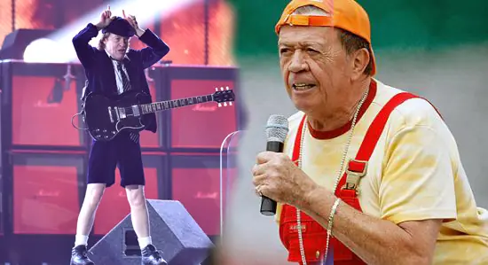 Pleito Chabelo y AC/DC por idea de viejo vestido de niño