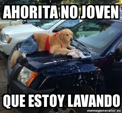 memes de "ahorita no joven"