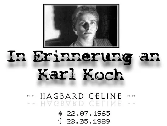 Karl Koch , el hacker anti-illuminati de la guerra fria