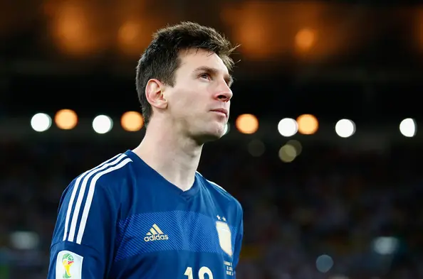 Messi,durante Arg.vs Ecu."Ya no quiero ver esta mierda."