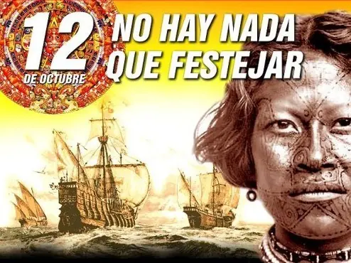 12 de octubre, nada que festejar.