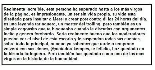 El usuario con más cuentas clones en toda Taringa El usuario con más cuentas clones en toda Taringa