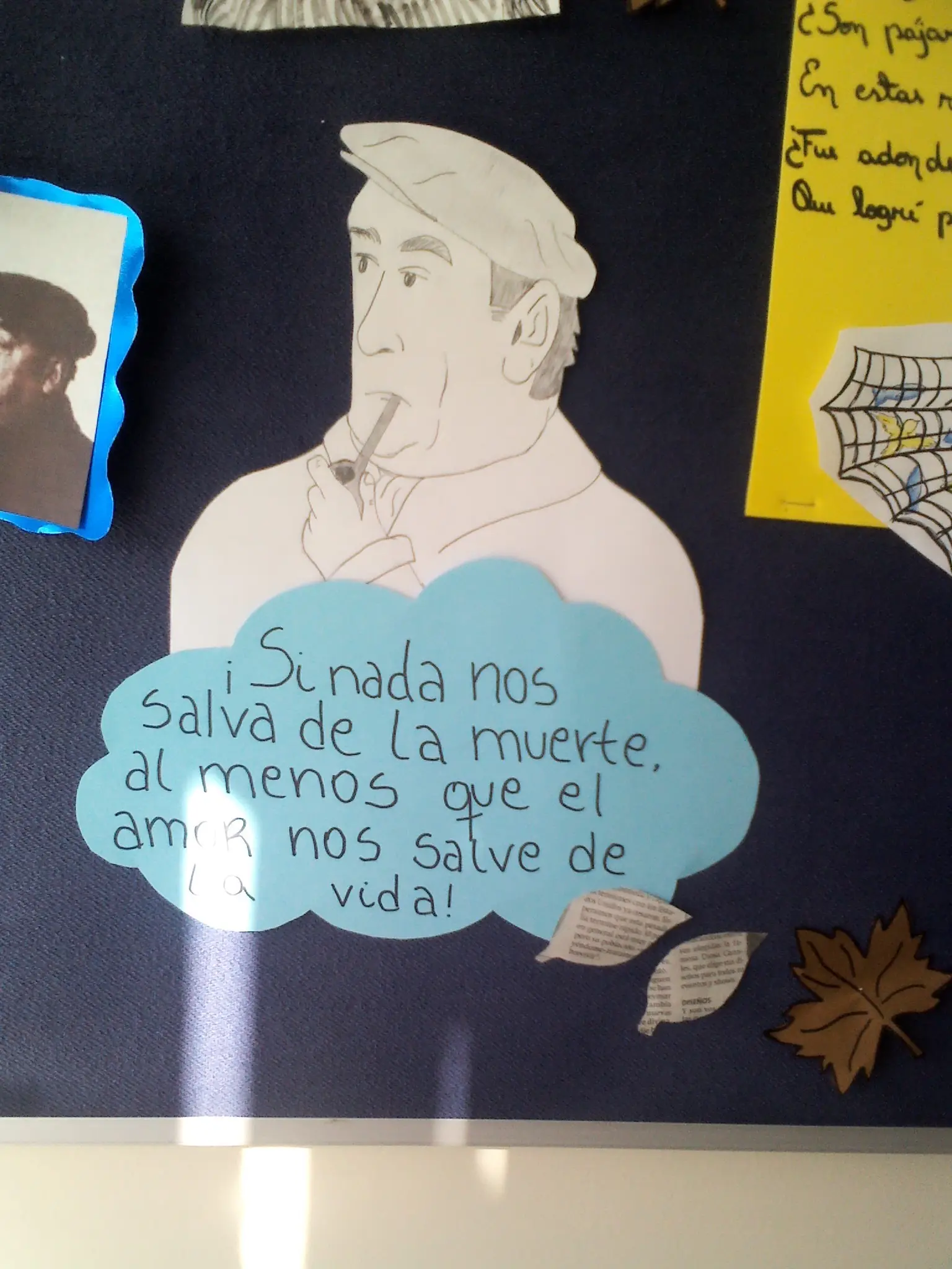 Decoraciones del 3ºB - 4ºE por el dia del libro 2015 parte 3