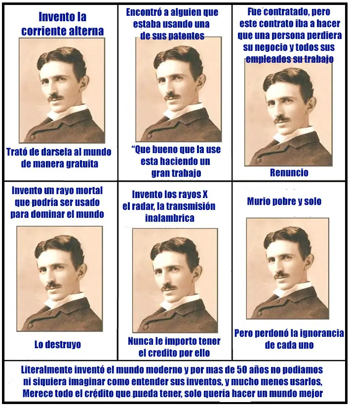 Mi Humilde Homenaje a un Grande ! "Tesla"