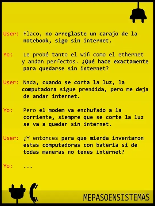 Ayer fue el día del técnico informatico y nadie se acordo