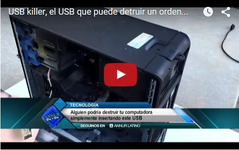 USB killer,USB que puede destruir un ordenador en 2 segundos