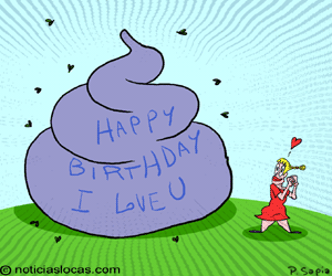 hizo unregalo con 55.000 kilos de caca