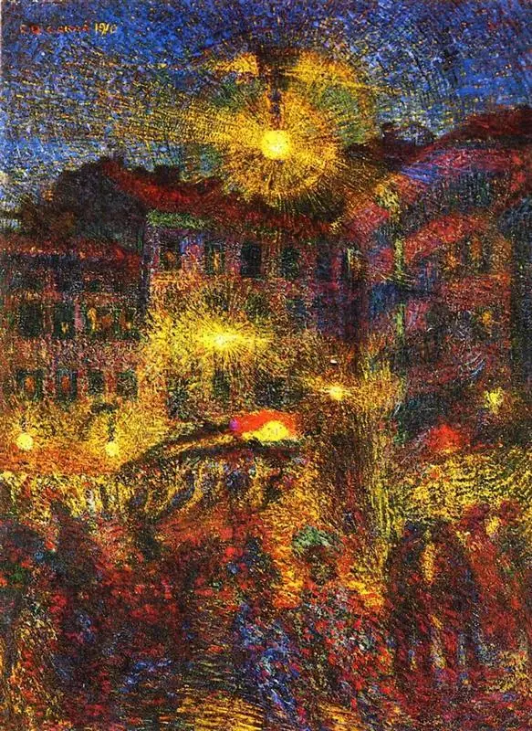 Carlo Carrá arte desde Italia
