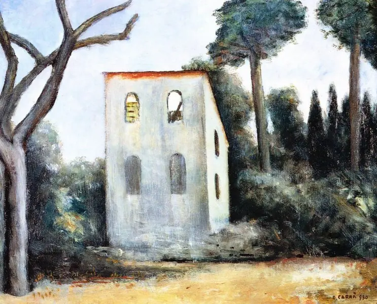 Carlo Carrá arte desde Italia