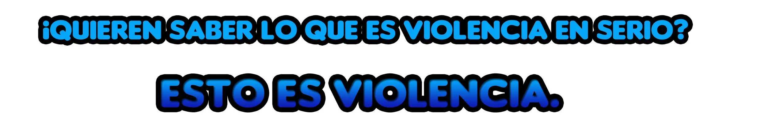 violencia