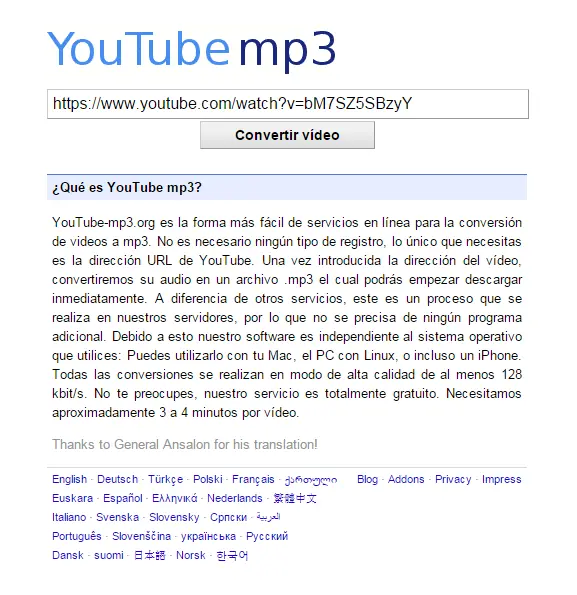 mp3 youtube