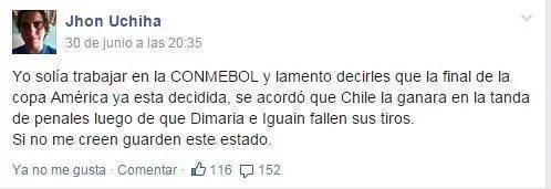 Esto lo tiene que saber el mundo (?) Pasa lince