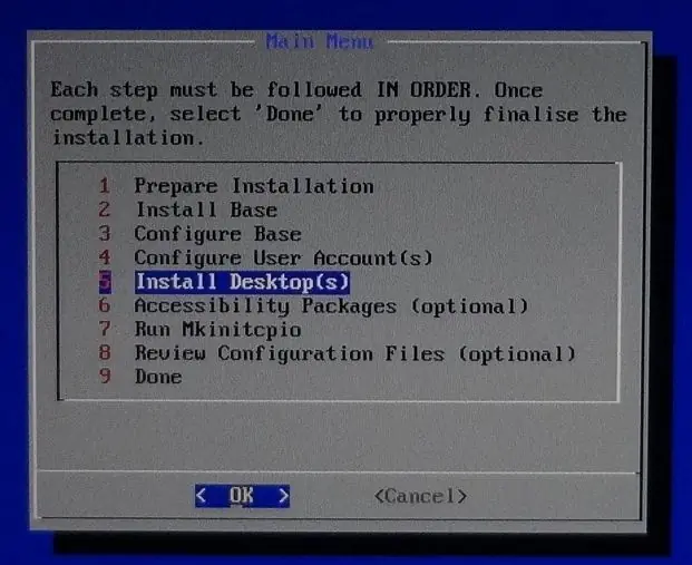 Instalar ARCH en un pendrive (método gráfico)