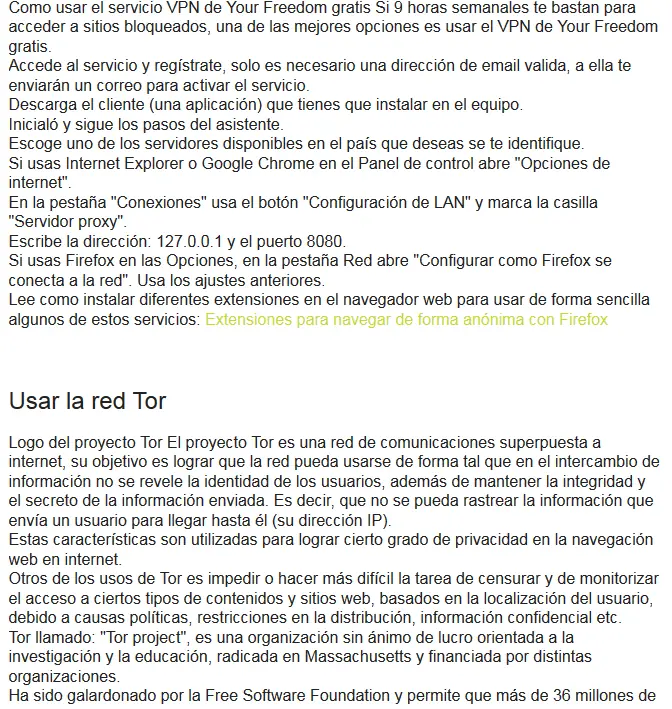 Acceder a la deep web de forma segura