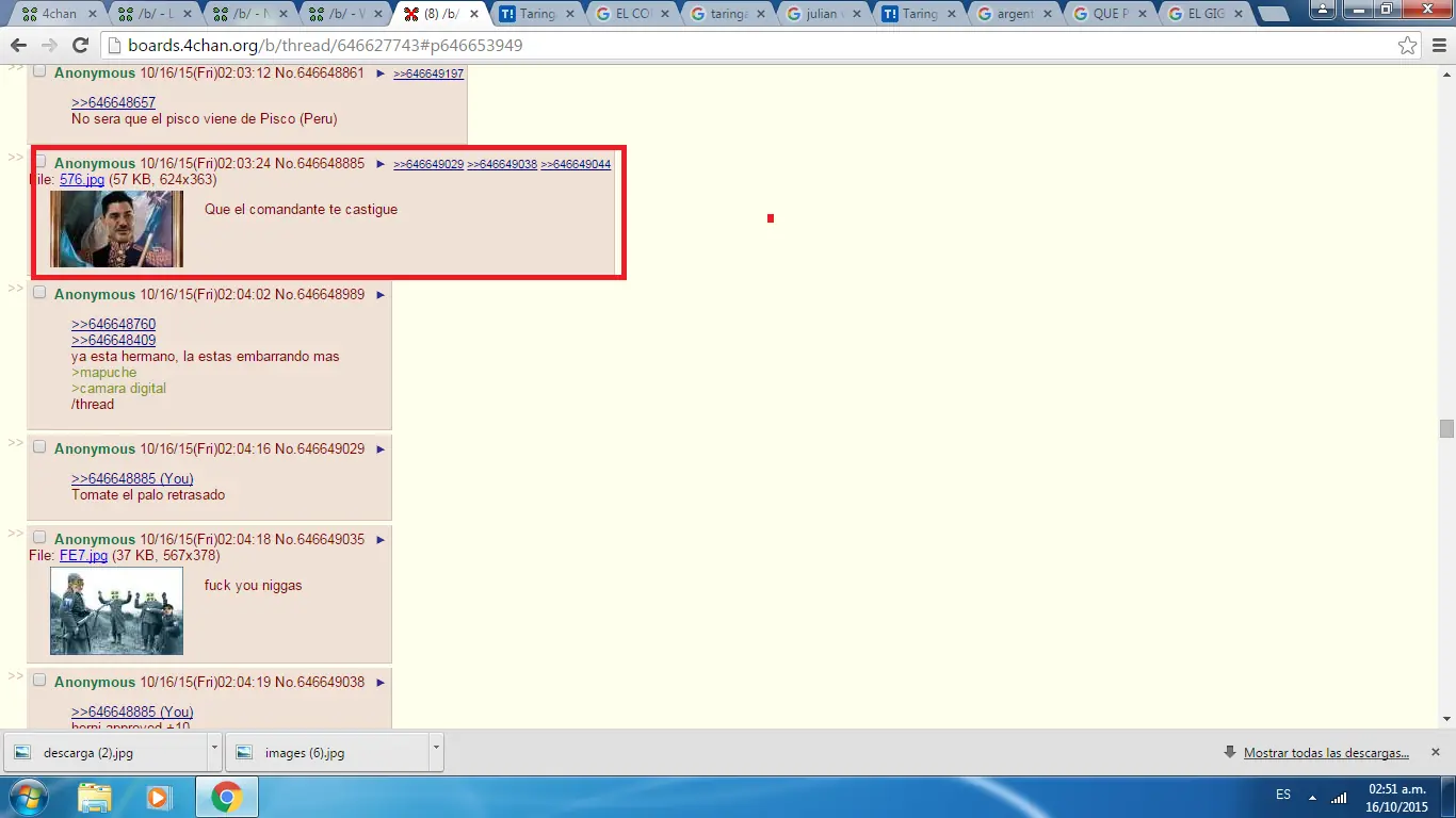 Me la banque solo en 4chan y te lo muestro