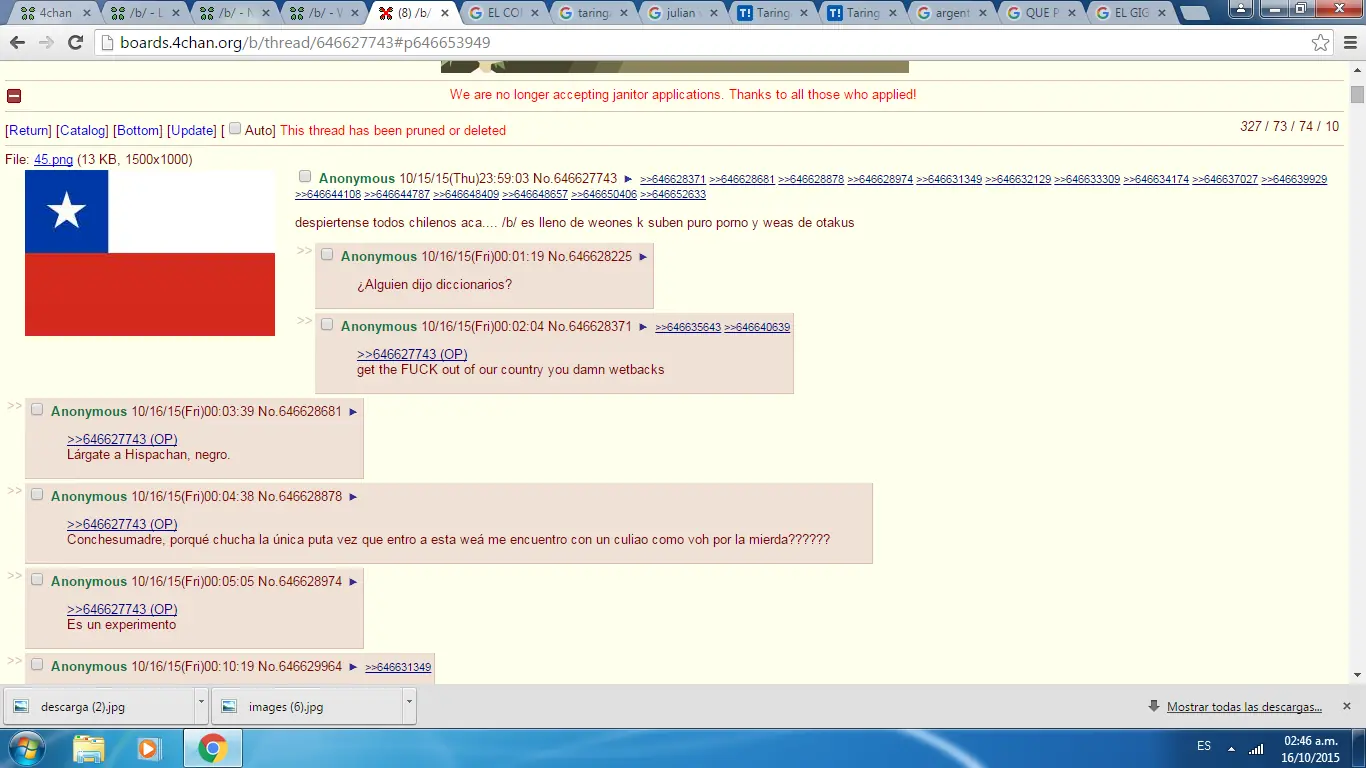 Me la banque solo en 4chan y te lo muestro