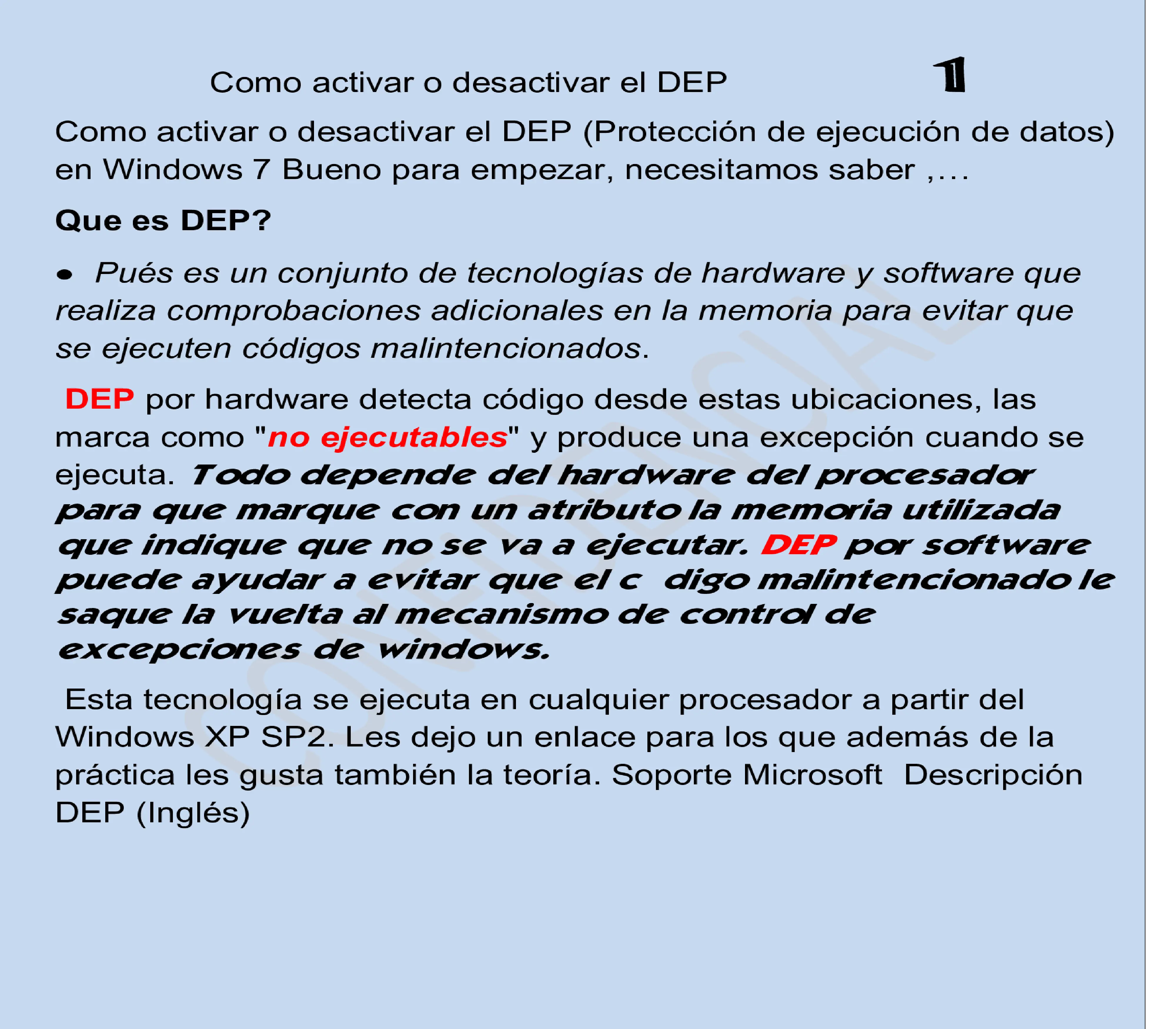 El error de APPCRASH.exe solucionado para windows 7 y vista