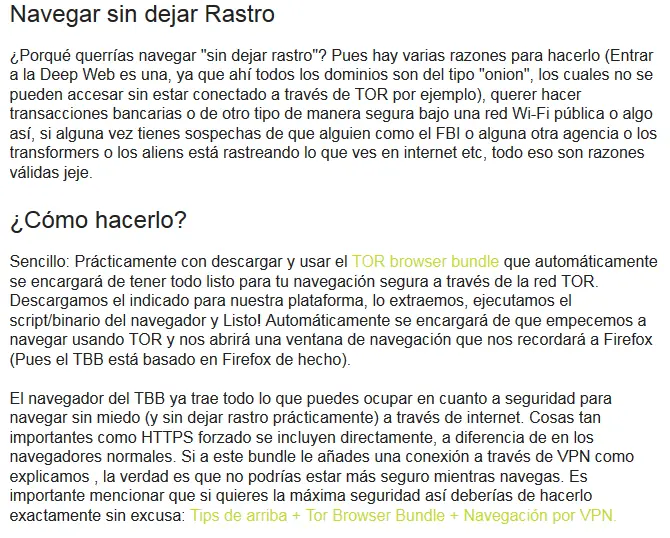 Acceder a la deep web de forma segura