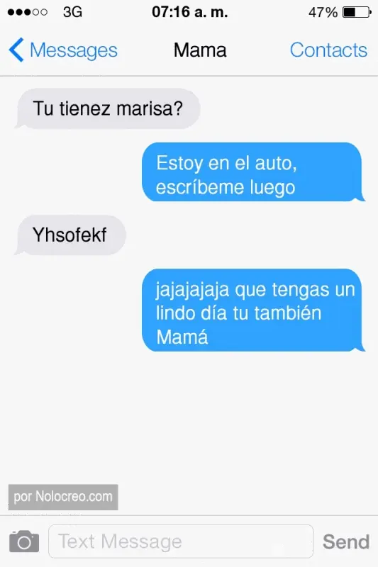 Conversaciones locas por WhatsAp