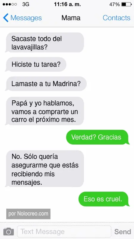 humor por sms y whatsapp