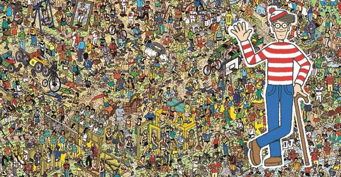 No podes encontrar a Wally? Pasa lince!