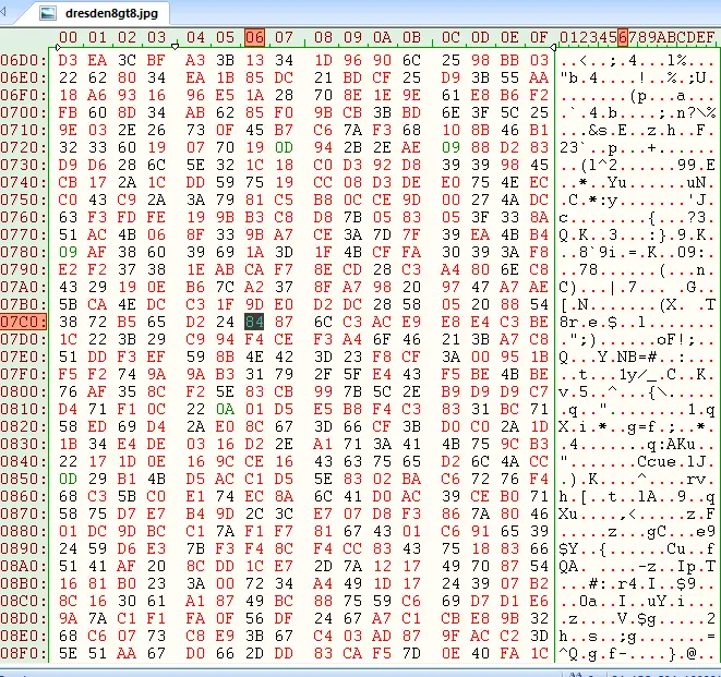 como ocultar un mensaje en hexadecimal