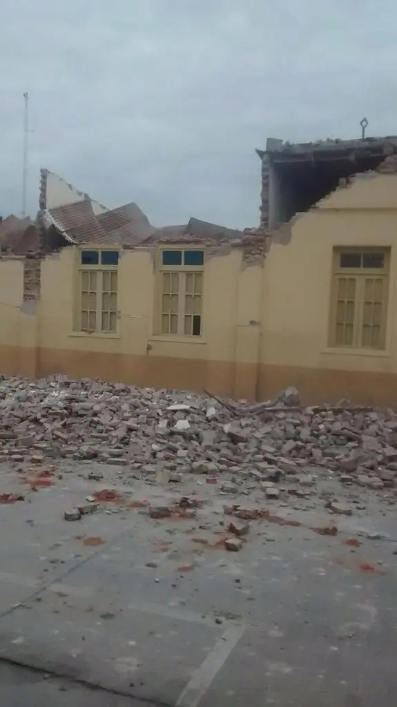 Una mujer fue victima del sismo