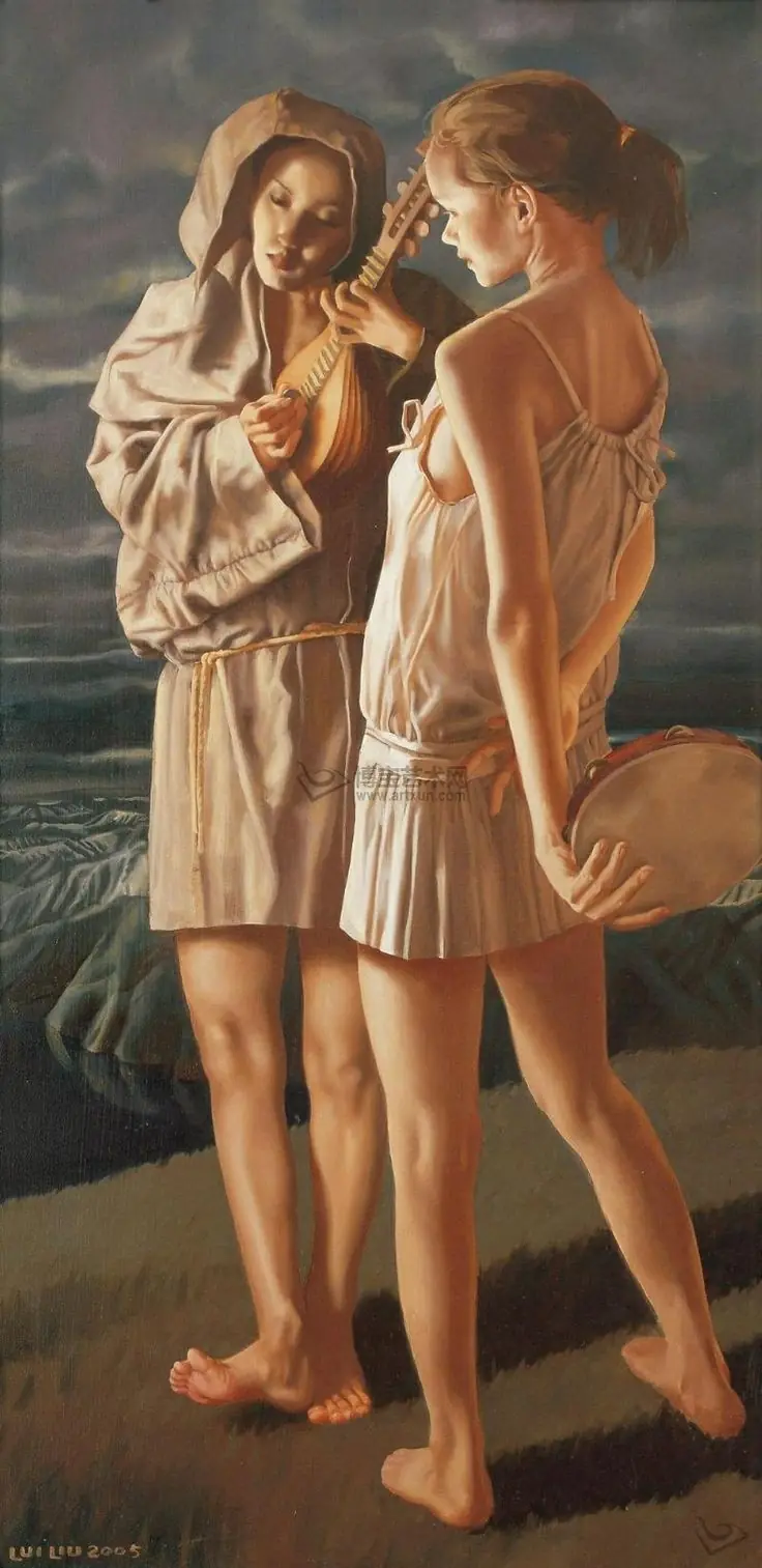La extraña pintura de Liu Liu
