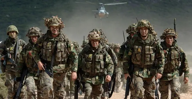 la otan mete a la gloriosa españa en guerra