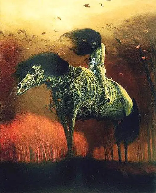 Zdzislaw Beksinski: miedos, fobias y obsesiones