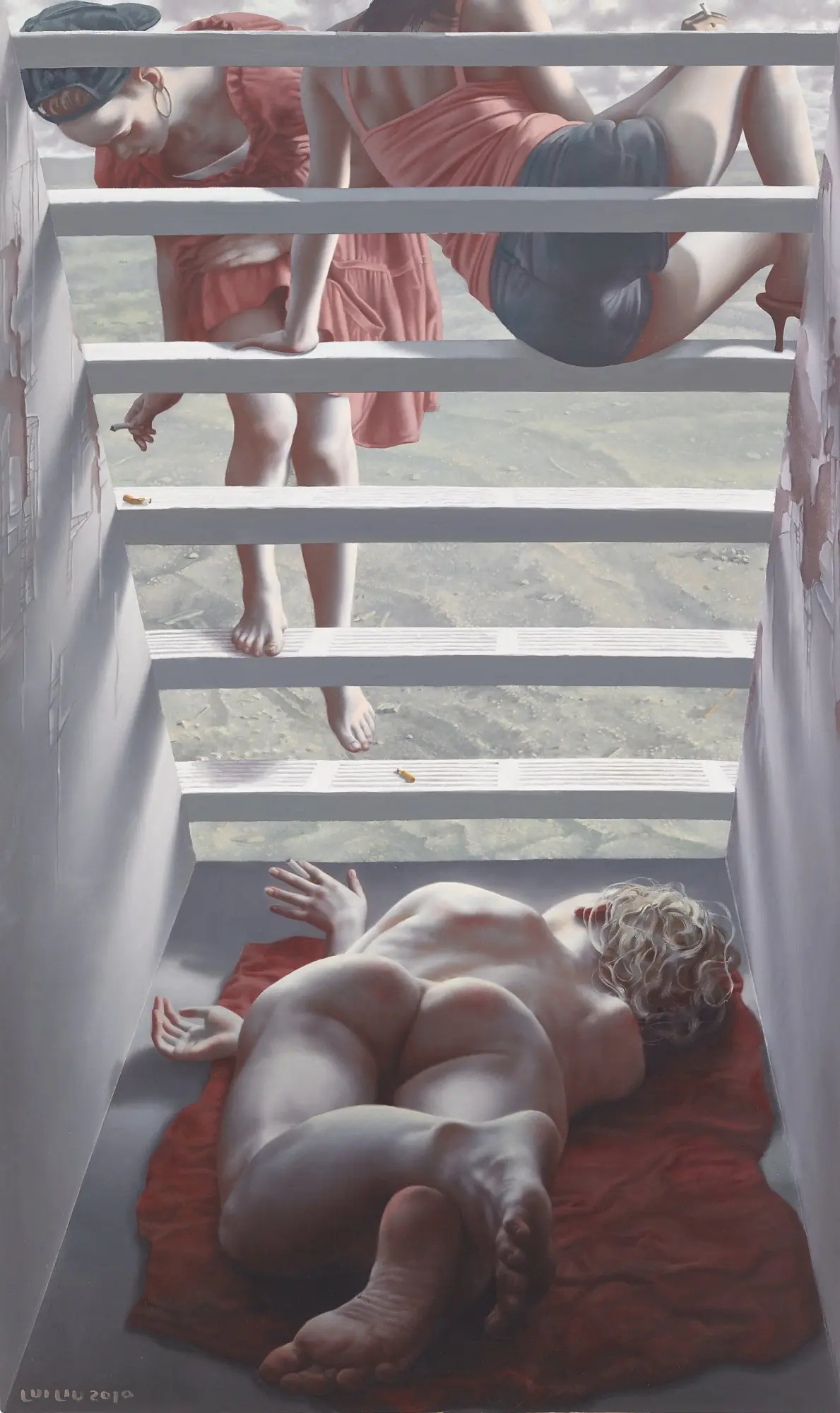 La extraña pintura de Liu Liu