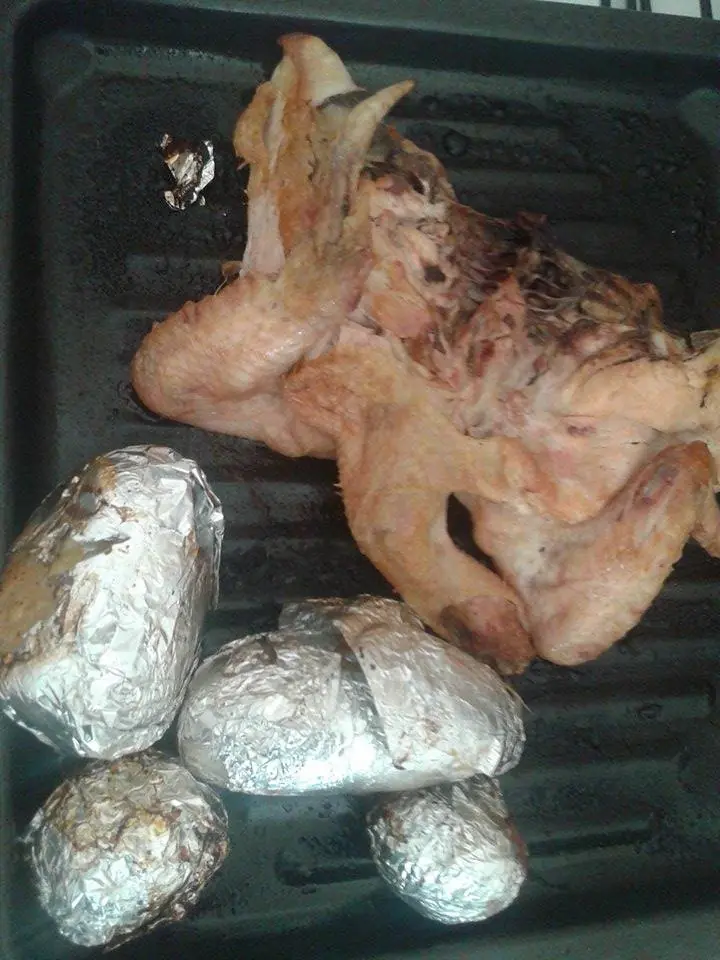alitas de pollo