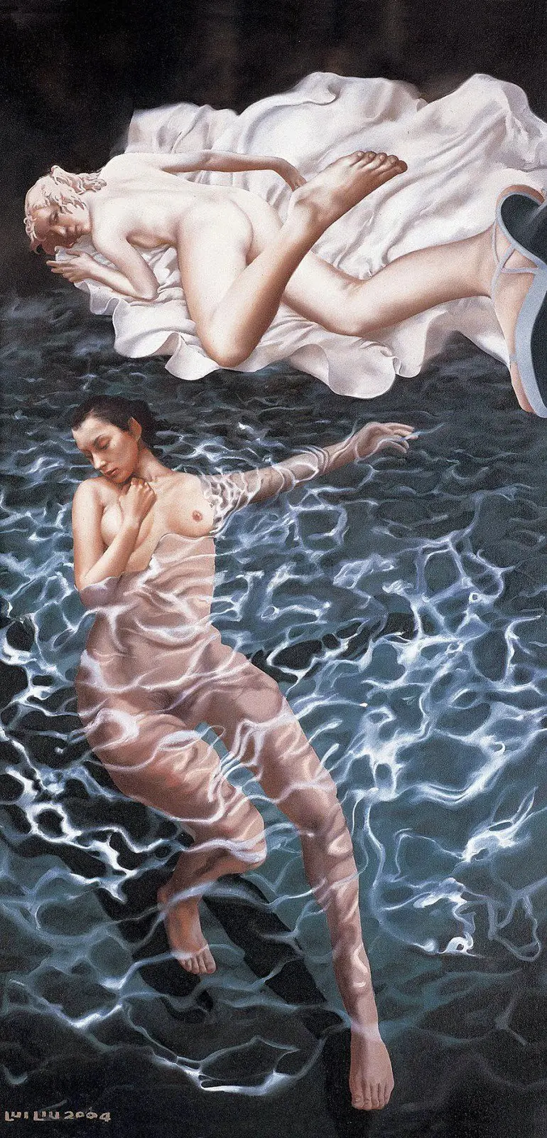 La extraña pintura de Liu Liu
