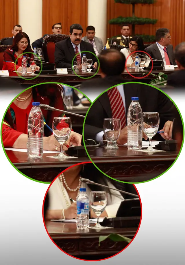 Maduro y Cilia en su gira: Viajando con Polar