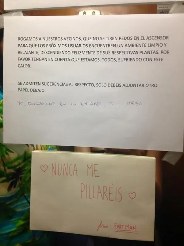 36 Carteles agresivos e ingeniosos entre vecinos