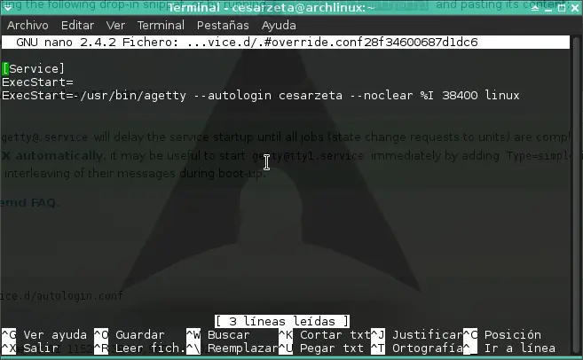 Systemd.Autologin e inicio automático de las X.