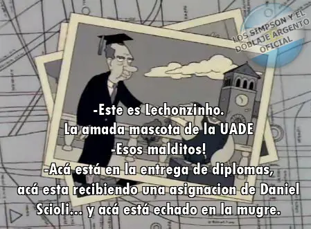 Los Simpson y el Doblaje Argento