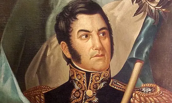 Este es mi humilde homenaje al general San Martín.